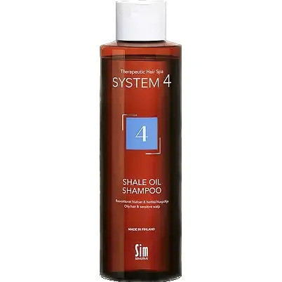Шампунь №4 для жирної і чутливої шкіри голови System 4 №4 Shale Oil Shampoo Sim Sensitive 250 мл Київ - фото 1