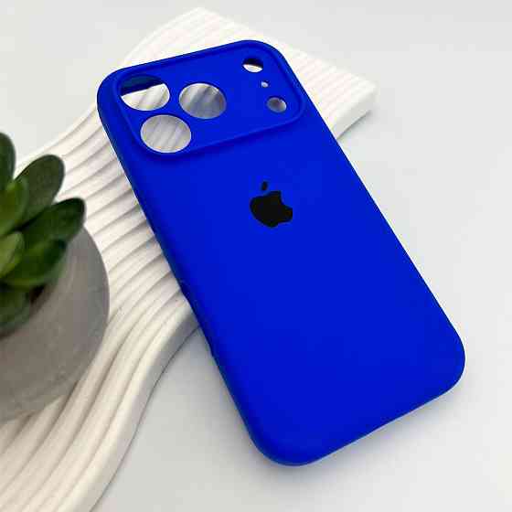 Чохол для смартфона Silicone Full Case AA Camera Protect for Apple iPhone 17 Pro 45,Shiny Blue Київ