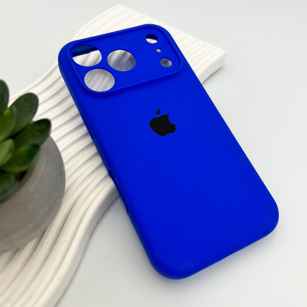 Чохол для смартфона Silicone Full Case AA Camera Protect for Apple iPhone 17 Pro 45,Shiny Blue Київ - фото 4