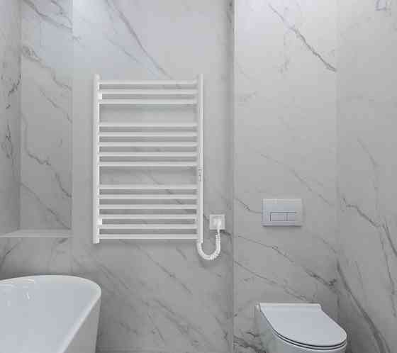 Електрична рушникосушка HF Greenwich 770х530 TR K біла матова Київ