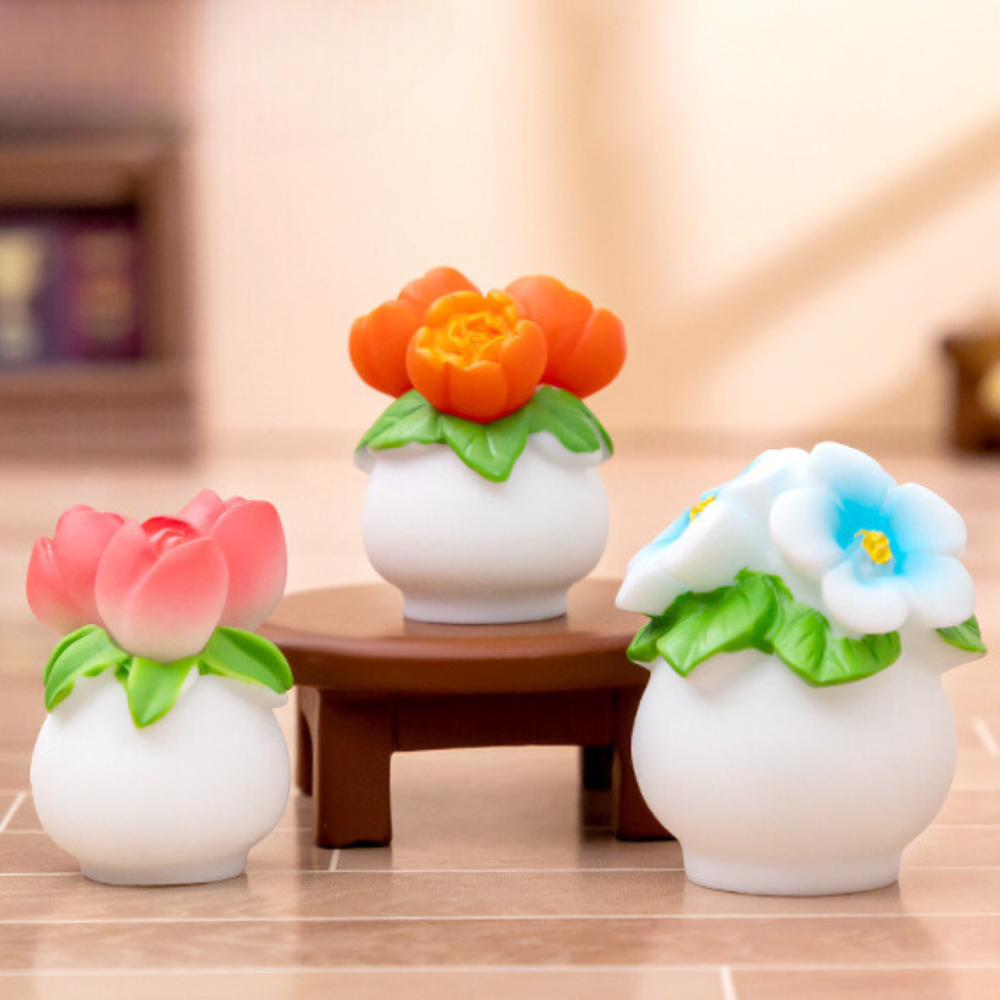 Вазон с цветочками для миниатюры, песочного стола, мини-сада, моделирования, флорариума, хендмейда Одесса - изображение 3