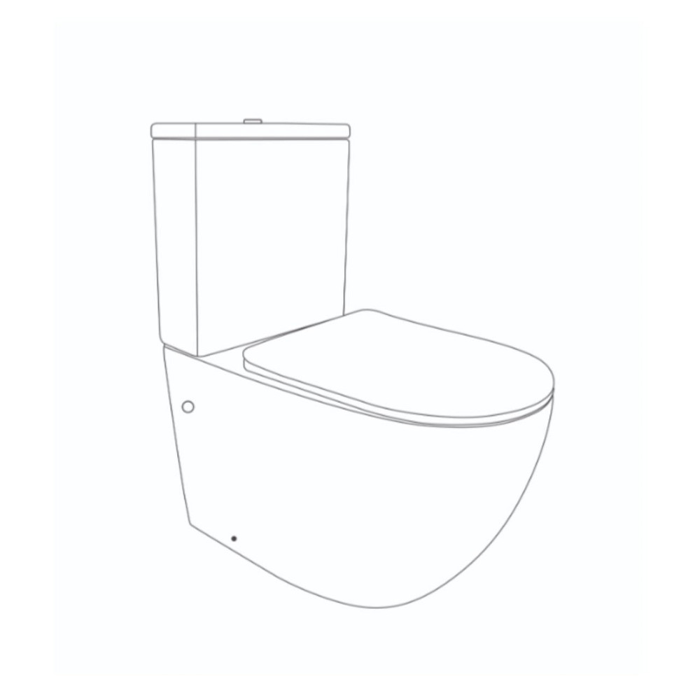 Унітаз підлоговий Qtap Jay Ultra Quiet із сидінням Soft-close 640x360x835 мм QT07222175TW White Київ - фото 12