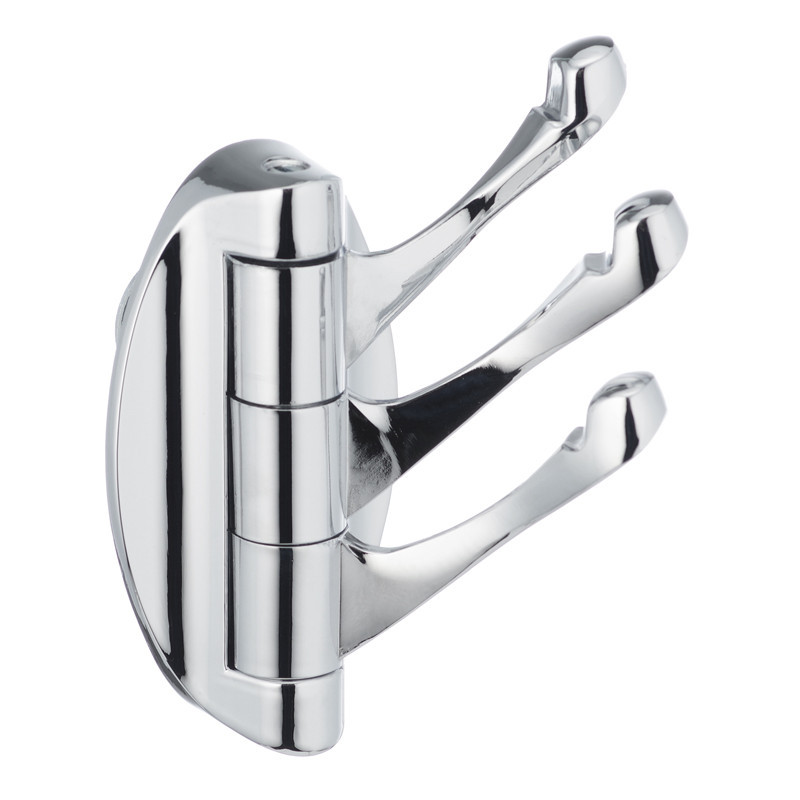 Крючок тройной поворотный для полотенец Zerix LR209-3 (LL1496) Черновцы - изображение 2