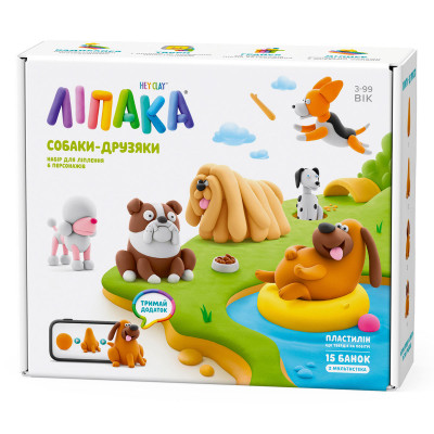 Набір для творчості Lipaka Собаки-друзяки (15030-UA01) Вінниця - фото 1