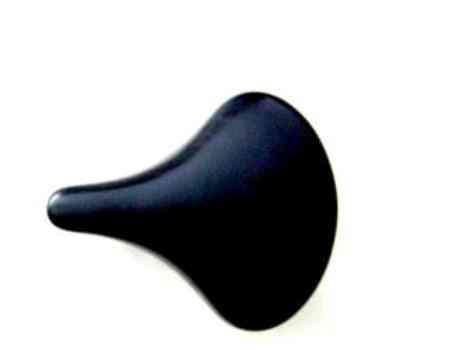 Сідло велосипедне (пластик, чорне) Мукачево