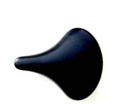 Сідло велосипедне (пластик, чорне) Мукачево - фото 1