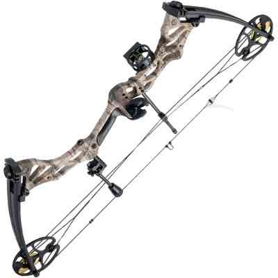 Лук Man kung NCB75 Fossil KIT Black/Green (MK-NCB75GC-KIT) Винница