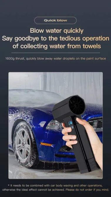 Турбовентилятор аккумуляторный Jet Fan 750Вт 50А 4000мАч для автомойки Черный Киев - изображение 7