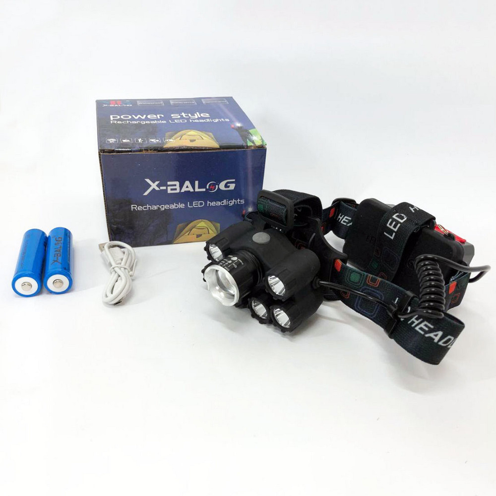 Головной фонарь с зарядным устройством, Фонарик на голову для домашних работ, Led фонарь на голову RU-65 Львов - изображение 12