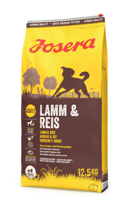 Сухий корм Josera Lamb & Rice (Йозера Ягня та Рис) для дорослих собак, 12.5 кг Вінниця - фото 1