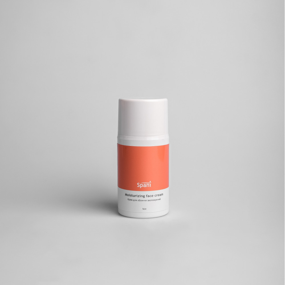 Зволожуючий крем для обличчя Moisturizing Face Cream Spani 50 мл Київ - фото 2