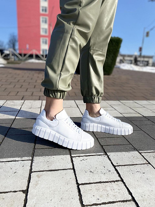 Rosta Кросівки жіночі ROSTA 2005 білі (весна-осінь, шкіра натуральна) (4318) лише 38р. Коломыя - изображение 7