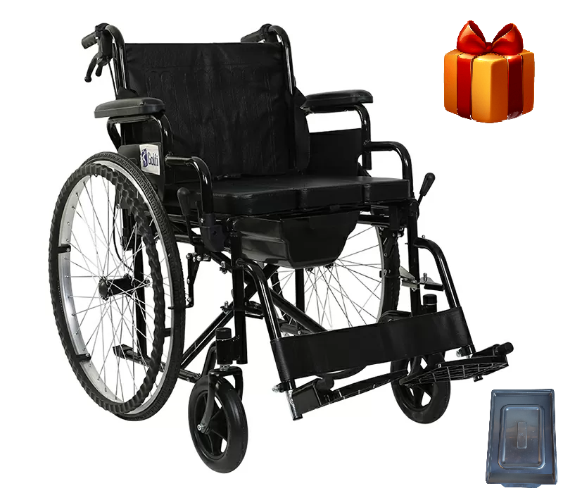 Кресло колесное с санитарным оснащением Karadeniz МеԁісаІ G120 Днепр - изображение 1