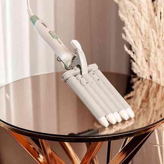 Плойка для волосся п'ять хвиль з регулятором температури керамическая VGR V-597 Київ