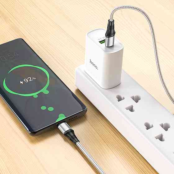 Кабель HOCO X50 Type-C to Type-C Exquisito 100W charging data cable(L=1M) Gray Киев