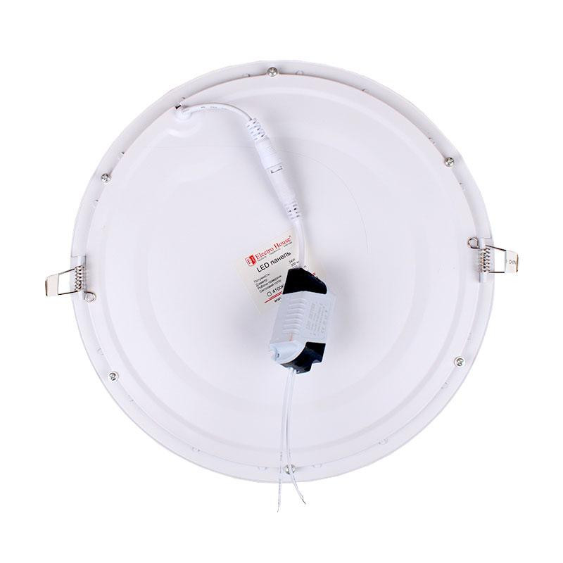 Стельовий світлодіодний світильник вбудований круглий 24 Вт 4100К Київ - фото 3