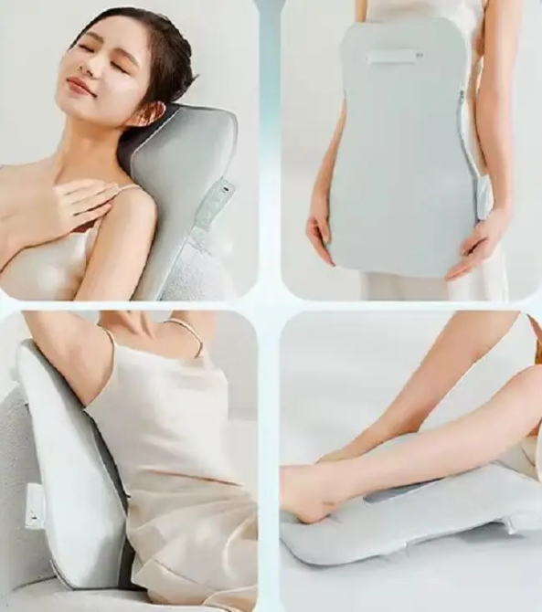 Массажная подушка для спины и поясницы Benbo R16-lux (роликовый массаж, подогрев) Винница - изображение 8