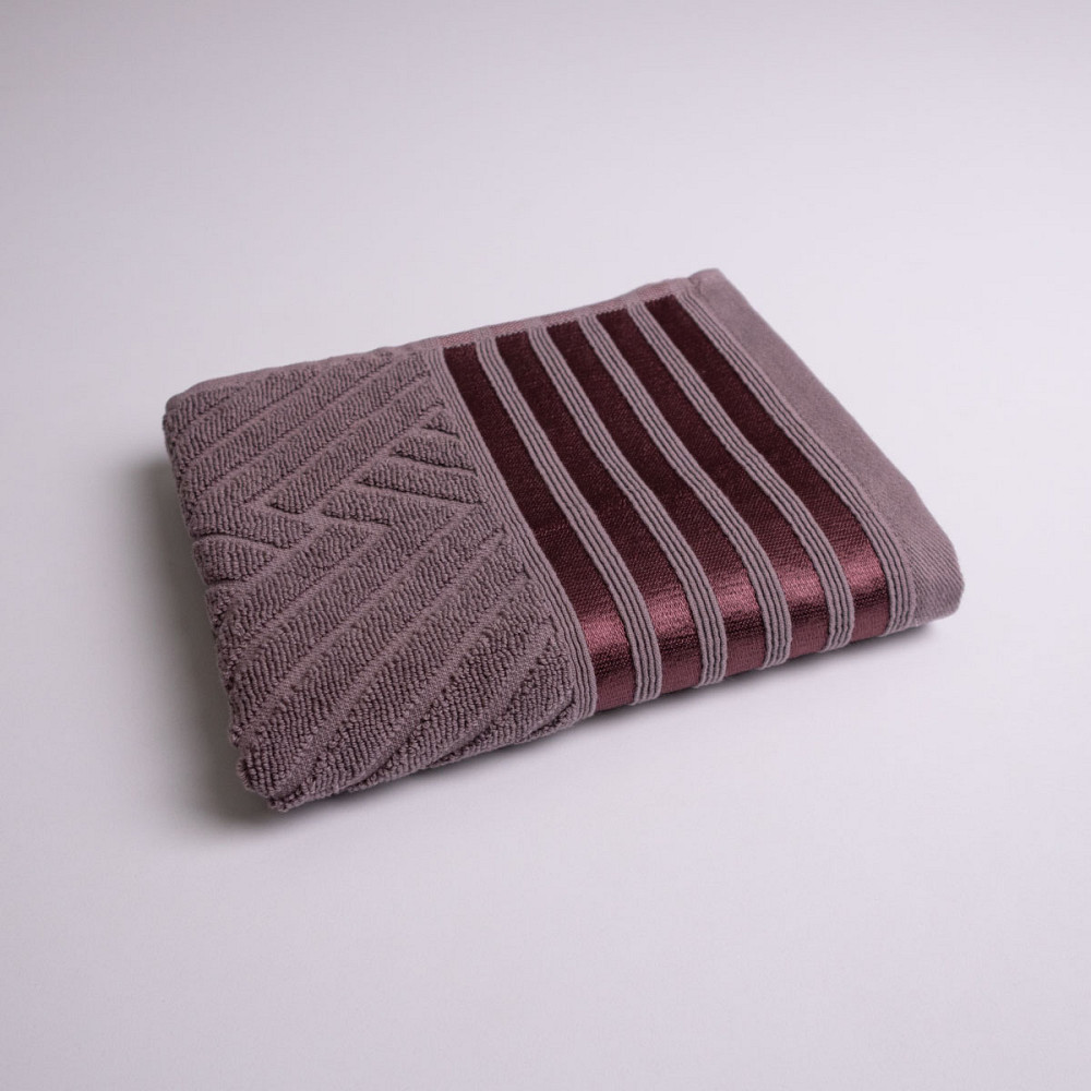 Полотенце для рук и лица махровое SOFT GM Textile 40х70см 500г/м2 (Виноградный) Сумы - изображение 1