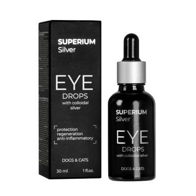 Капли для животных Superium Сильвер глазные с коллоидным серебром для кошек и собак 30 мл (9101) Винница - изображение 1