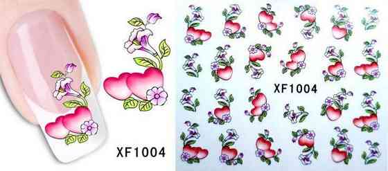 Наклейки для ногтей XF1004 Киев