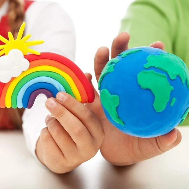 Пластилін моделін 24, Набори для творчості, Тісто дитяче для ліплення пресом тестом ліплення ZD-26 Львів - фото 7