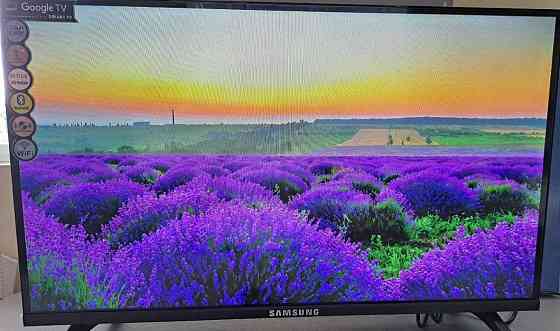 Новий безрамковий телевізор SAMSUNG 34" 4K GoogleTV Телевізор Хіт 2024. Київ