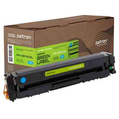 Картридж Patron Canon 067H Cyan Green Label (PN-067HCGL) Винница