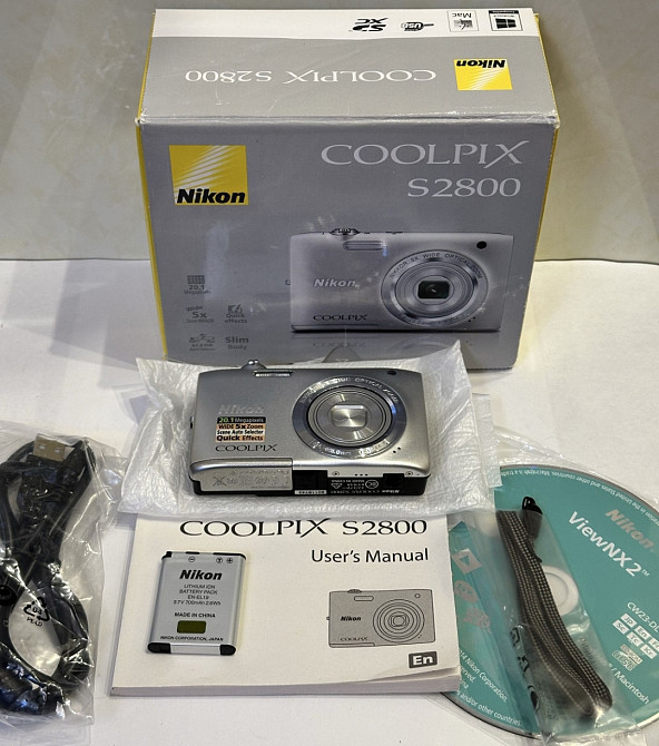 Nikon Coolpix S 2800 новий. Харків - фото 7