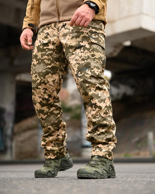 Зимові штани на флісі піксель x ВТ6816 XXXL Одеса - фото 1