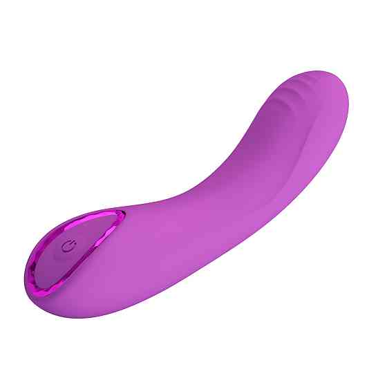 Вибратор для точки G Pretty Love Dj Dick фиолетовый, 12.7 х 2.7 см Sex Aura Киев