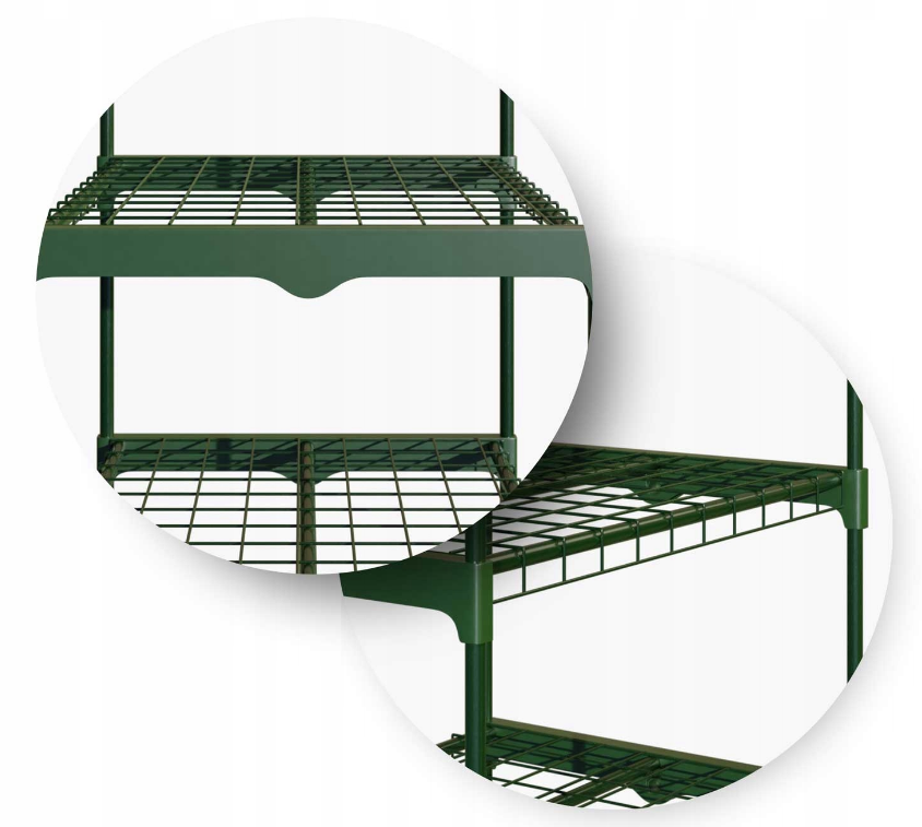 Стеллаж теплица парник Plonos Зеленая 125х69х49 см (4921) Киев - изображение 3