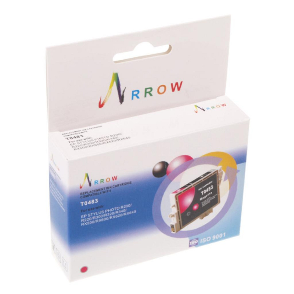 Картридж Arrow Epson StPh R200/R340/RX620 Magenta (A-T0483) Вінниця - фото 1