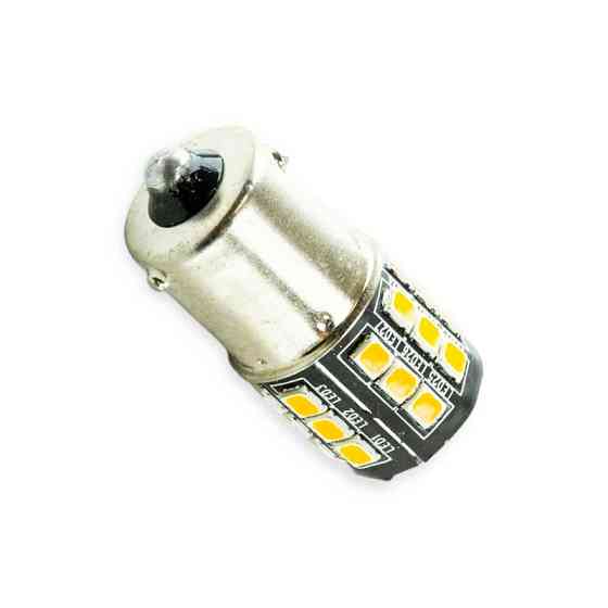 Автолампа А 12-21 жовта 33 SMD 1156 зміщений. цоколь світлодіодний Мукачево