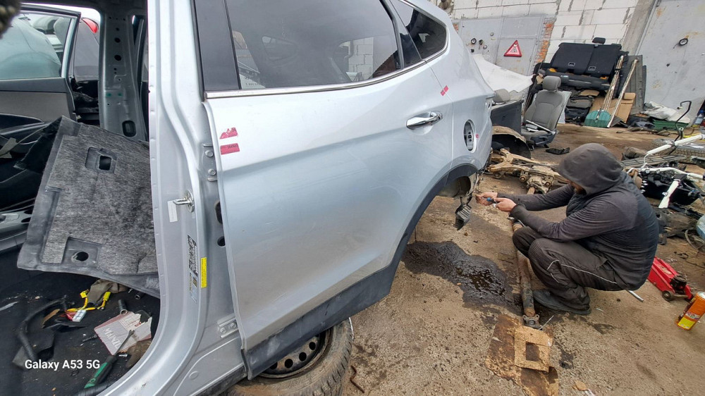 Задні ліві двері на Hyundai Santa Fe 2012-2018 років Київ - фото 1
