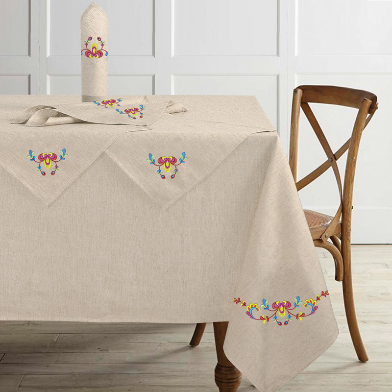 Набір скатертина льон + серветки Київ - фото 2