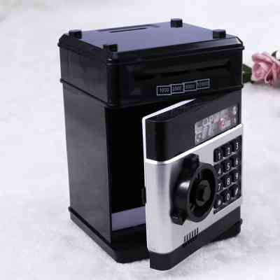 Інтерактивна іграшка UFT сейф-скарбничка музична з електронним купюроприймачем Cashbox Black (UFTCashboxBlack) Вінниця