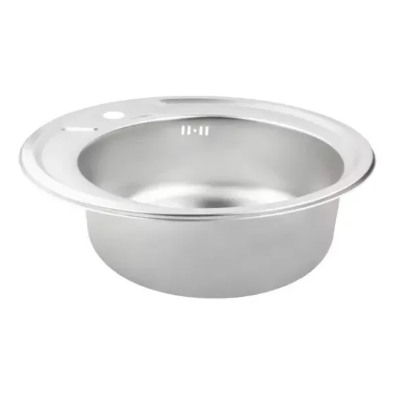 Кухонна мийка з нержавіючої сталі WEZER 490(06) Decor 490x180 мм (0.6 мм) Київ