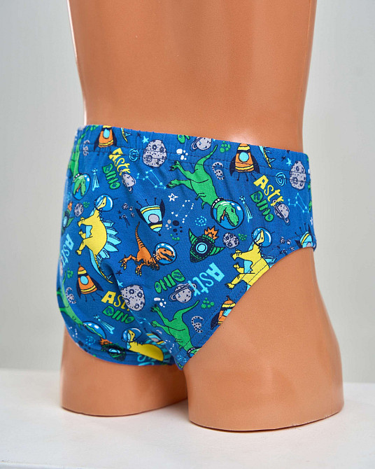 Трусики дитячі на хлопчика - Мікс з динозаврами (5 шт. в уп) Nicoletta 41616 Київ - фото 5