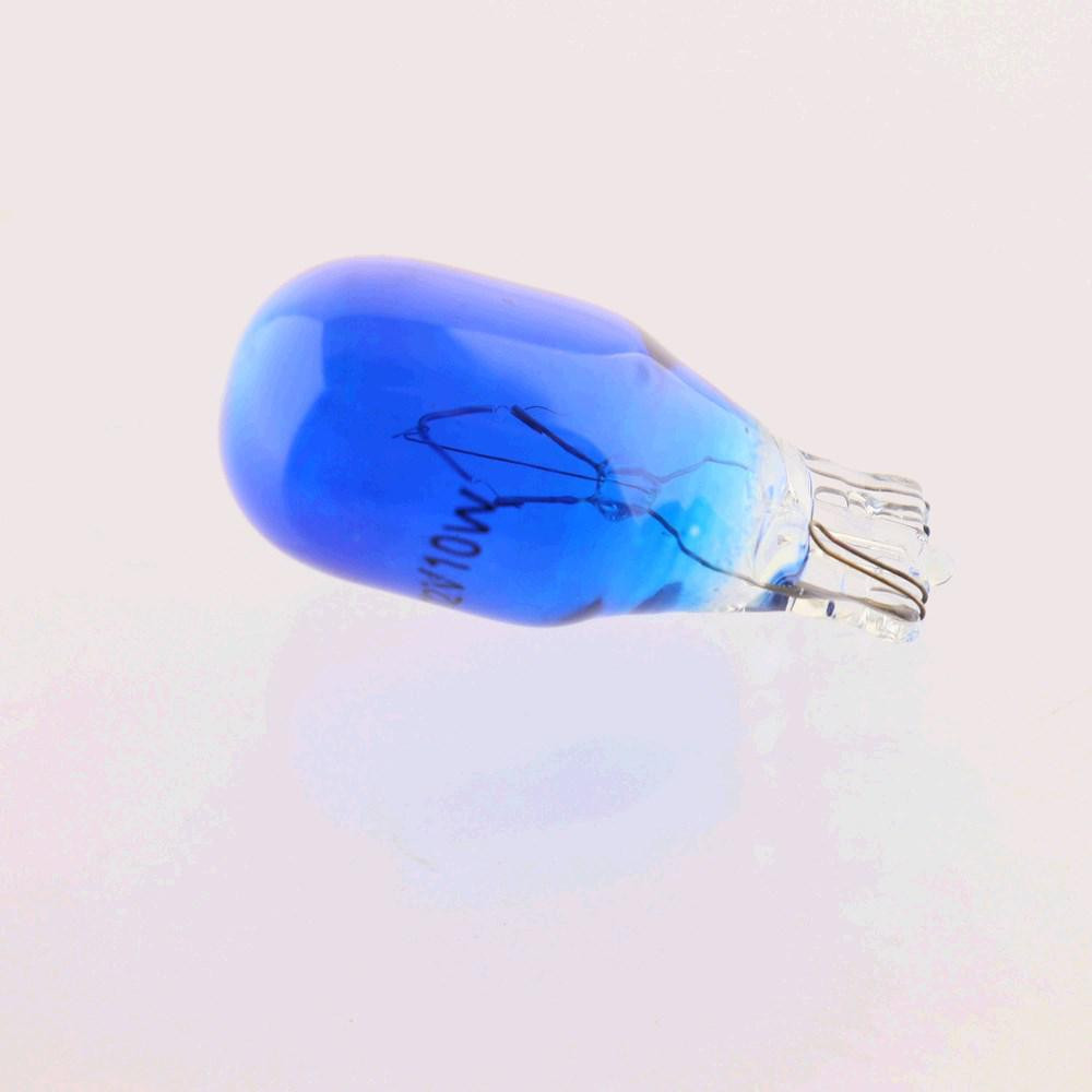 Лампа Т15 (безцокольна) 12V 10W (поворот, синя) YWL Київ - фото 1