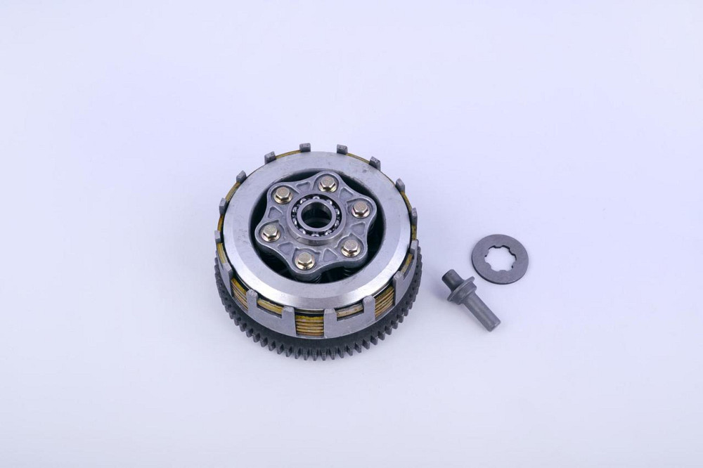 Корзина сцепления (в сборе) мотоцикл 4T CB125 Мукачево - изображение 1