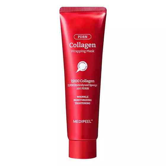 Маска-пленка с низкомолекулярным коллагеном Collagen Glow Wrapping Mask Medi-Peel 100 мл Киев