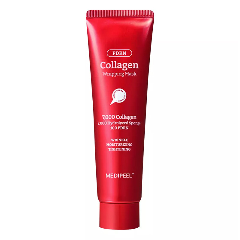Маска-плівка з низькомолекулярним колагеном Collagen Glow Wrapping Mask Medi-Peel 100 мл Київ - фото 2