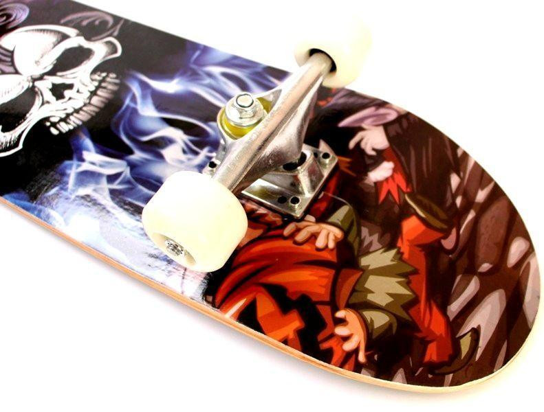 Скейт "Skull" із захистом у комплекті. Навантаження до 85 кг Одеса - фото 3