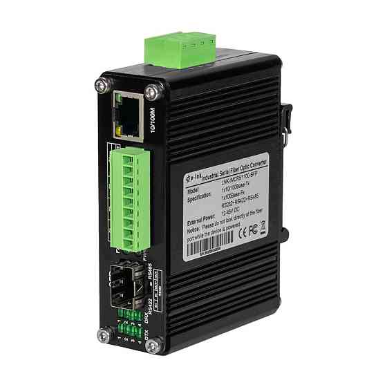 Медіаконвертер E-LINK LNK-IMCRS1100-SFP RS232/RS485/RS422 (73-00156) Киев