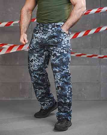 Штаны мужские ВМСУ брюки тактические синий пиксель L размер 50 Одеса