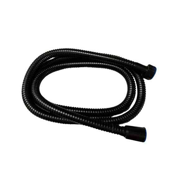 Змішувач для ванни Lidz Nicole 005 з поворотним виливом (з душовим гарнітуром) (k35) LDNIC005BLA45183 Black Київ