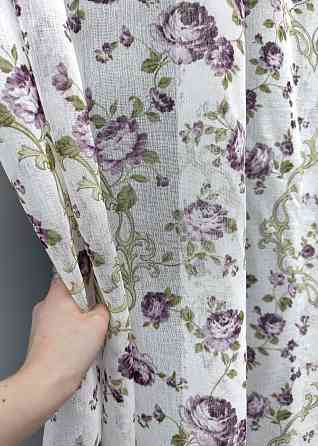 Тюль VR-Textil 1145т Flora Батист Разноцветный 300х270 см (40-905) Киев