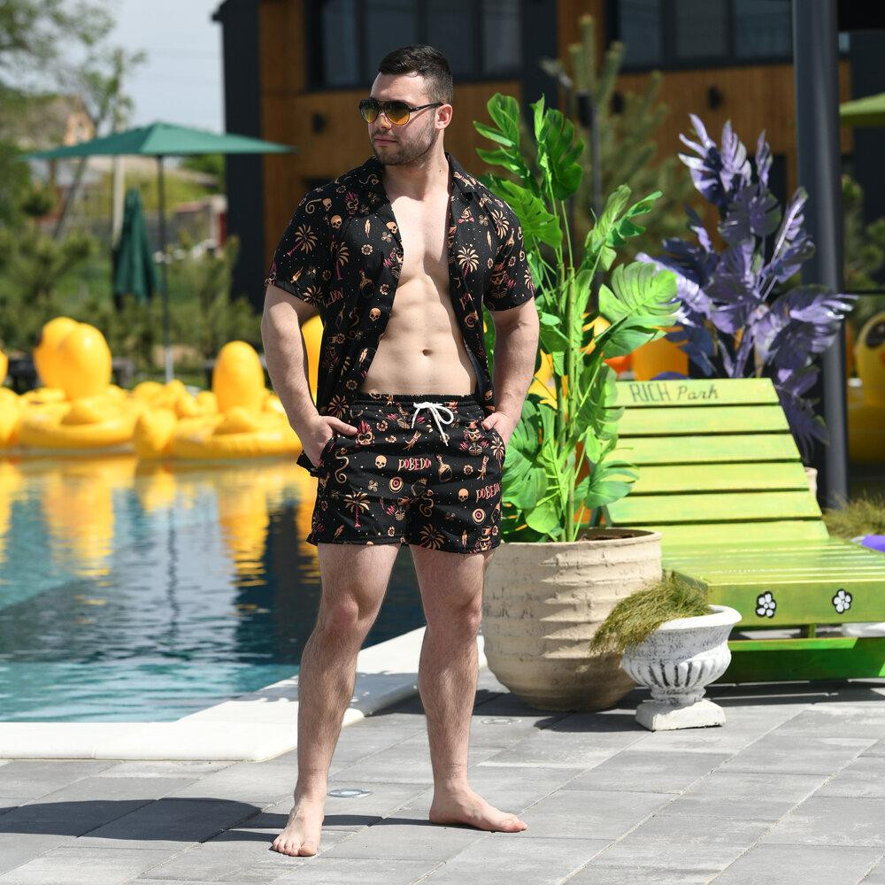 Плавальні шорти чоловічі Pobedov Pool day Totem Київ - фото 5