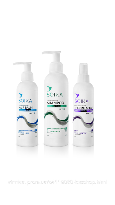 Набор 3в1 для всех типов волос Soika Черновцы - изображение 1