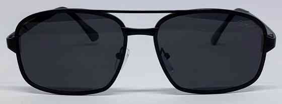 Брендовые очки мужские  брендовые черные в чёрном металле поляризирова. Киев